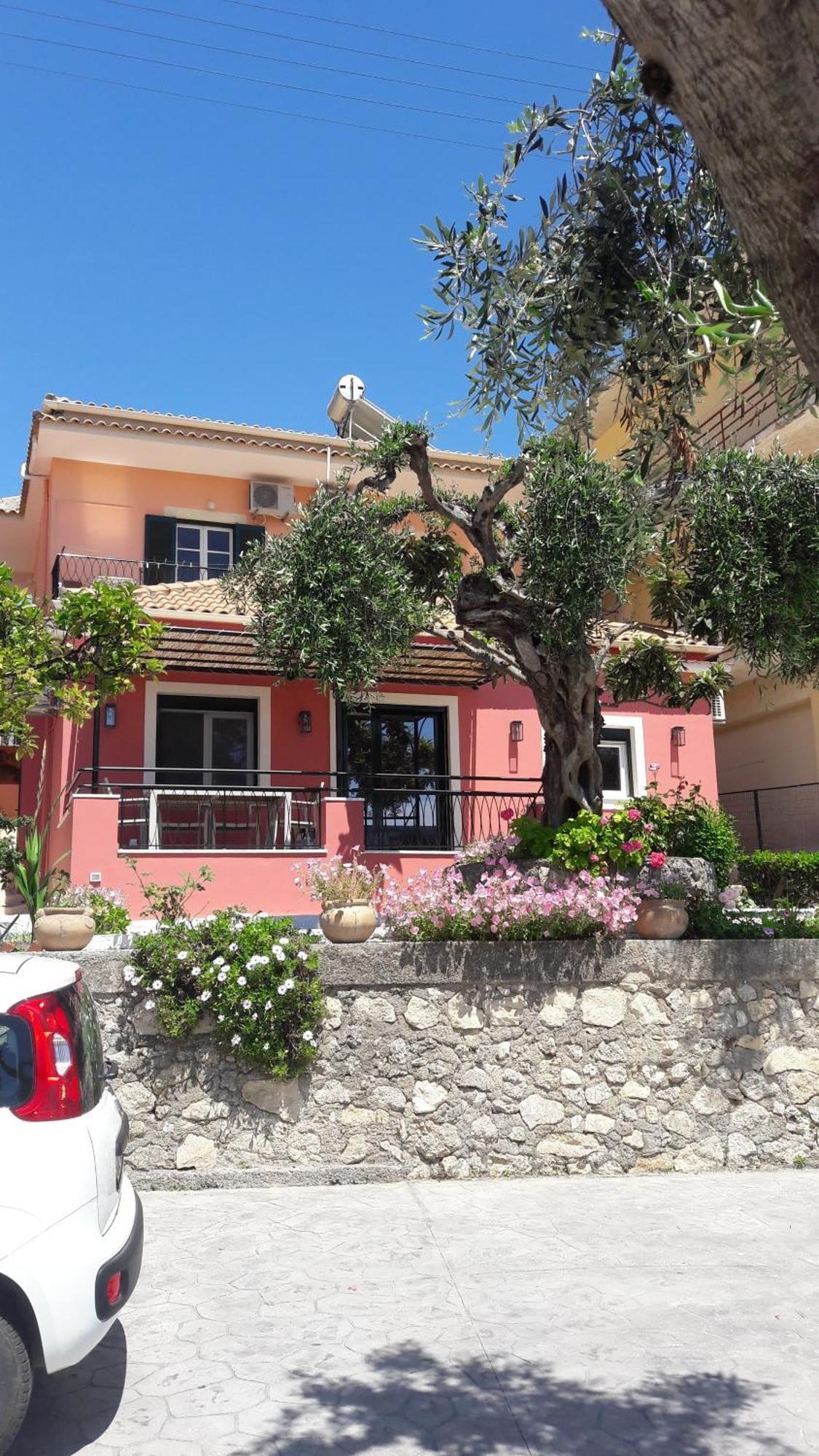 Rapanos Apartments Paleokastritsa Exteriör bild